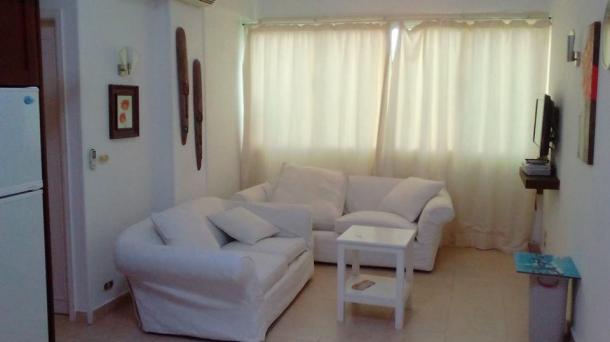 For rent flat with one bedroom in El-Kawther area